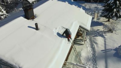 Winter Roofing Work